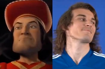 ¡Son iguales! Jugador del Leicester City es igual a Lord Farquaad