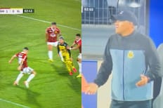 VIDEO | Chupete no lo creía: San Luis nuevamente es víctima de dos errores arbitrales garrafales en Primera B