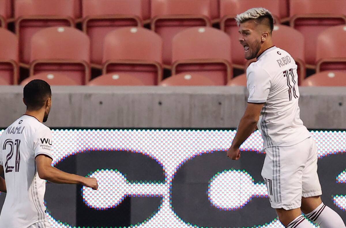 Diego Rubio marcó dos goles en el triunfo de Colorado Rapids en la MLS