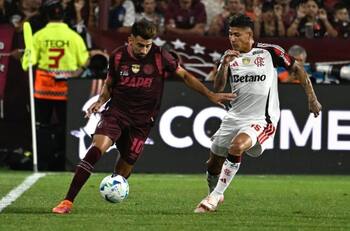 Lanús de Matías Sepúlveda golpeó primero al Flamengo de Erick Pulgar en la Recopa Sudamericana