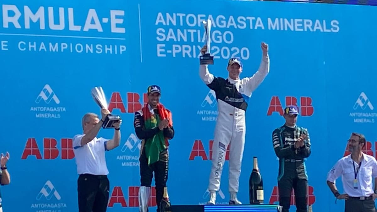 Maximiliam Gunther se quedó con el Santiago E-Prix