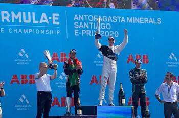 Maximiliam Gunther se quedó con el Santiago E-Prix