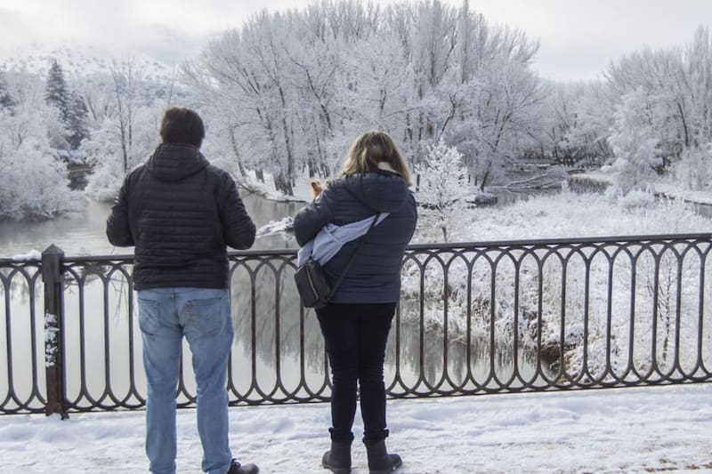 Tormenta Juliette trae bajas temperaturas a España. Crédito: Twitter @infolibre
