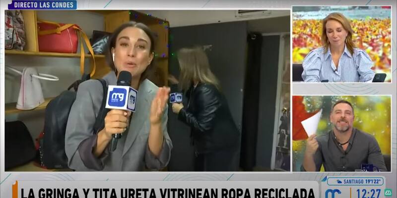 Tita Ureta en "Mucho Gusto"
