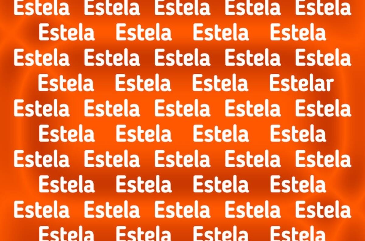 Test Visual: ¿Puedes encontrar la palabra "ESTELAR" escondida en la imagen en tan solo 10 segundos?