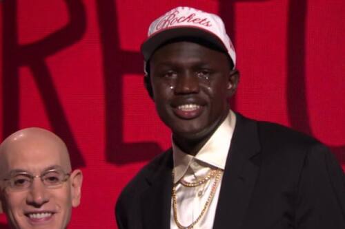 Imposible no emocionarse: el conmovedor momento que se vivió en el Draft de la NBA