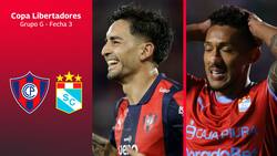 MARCADOR FINAL | Cerro Porteño 2 - Sporting Cristal 2 por Copa Libertadores 2025