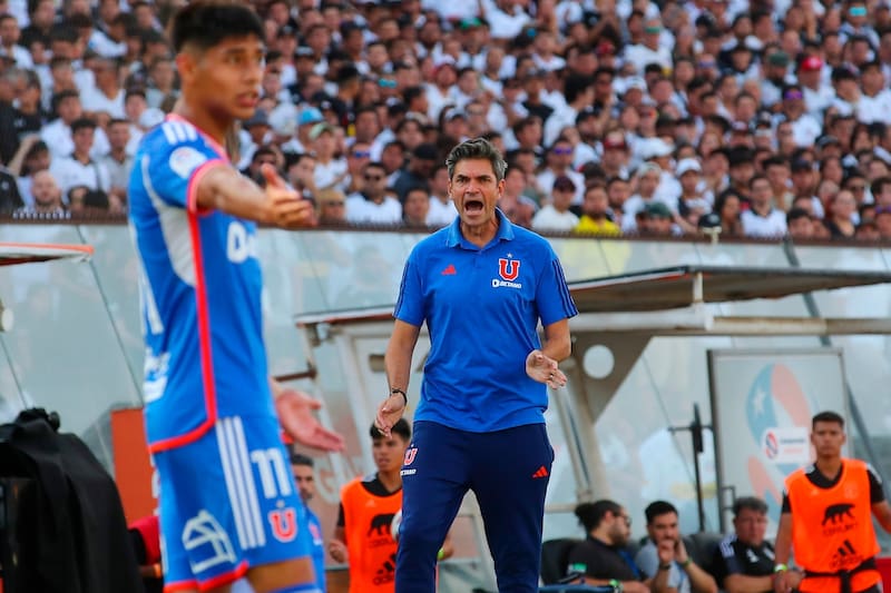 Darío Osorio ha sido el sacrificado de Pellegrino de la U ante la falta de extremos.. Foto: Aton.