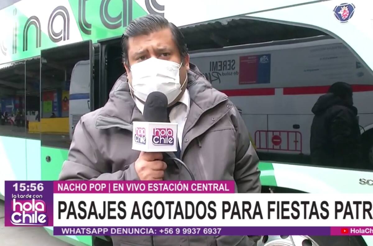 "Qué te crees que soy. ¿Perro?": La discusión que tuvo Nacho Pop con chofer de bus de la Seremi en terminal de buses