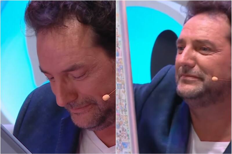 se emocionó en vivo.