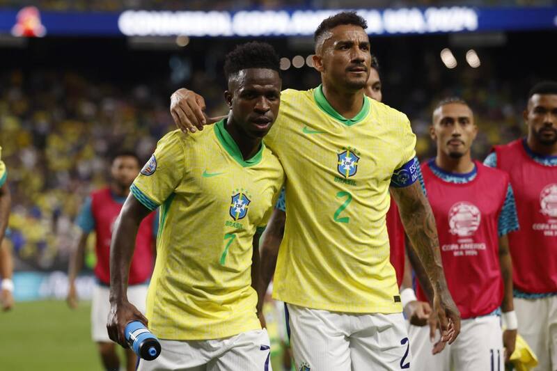 Brasil enfrenta a Colombia. EFE