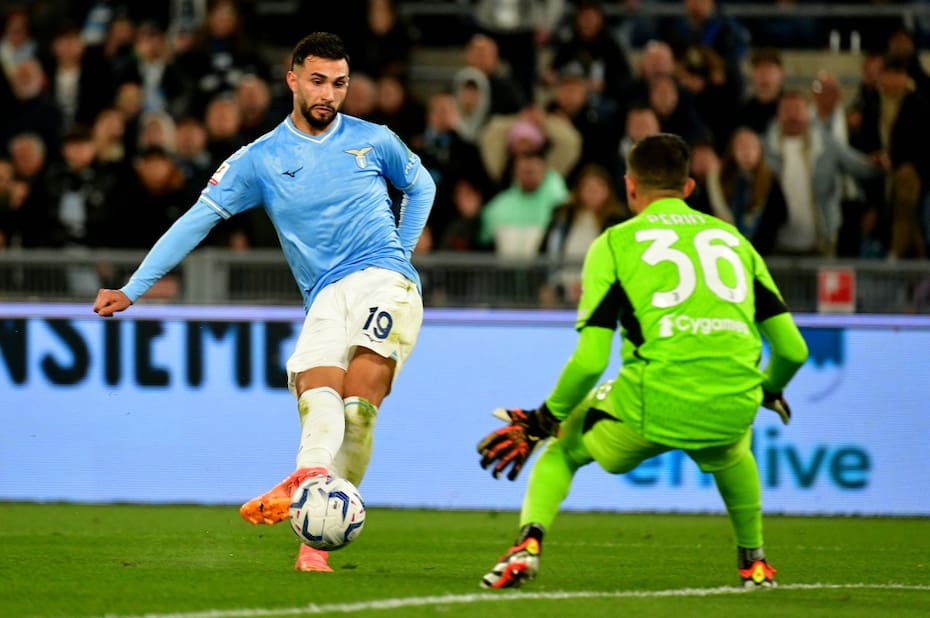 El ex Universidad de Chile en Italia. Foto: @OfficialSSLazio