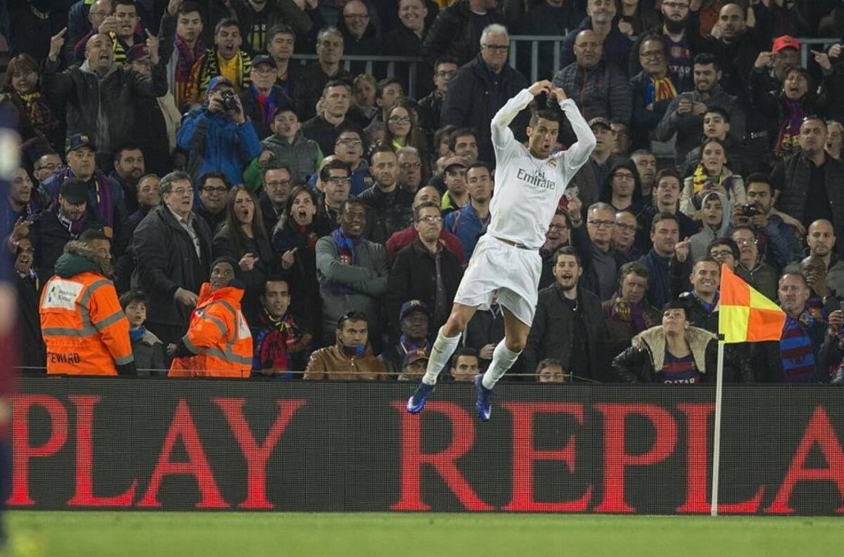 Irónica publicación de Cristiano Ronaldo tras la victoria del Real Madrid ante Barcelona