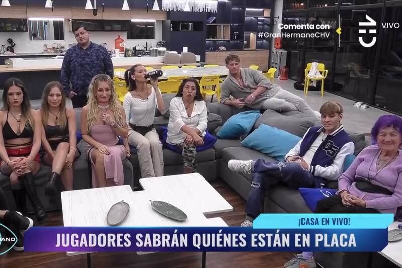 Histórico momento se vivió en "Gran Hermano" Chile luego de que 7 de los 11 participantes se fueras a placa de eliminación.