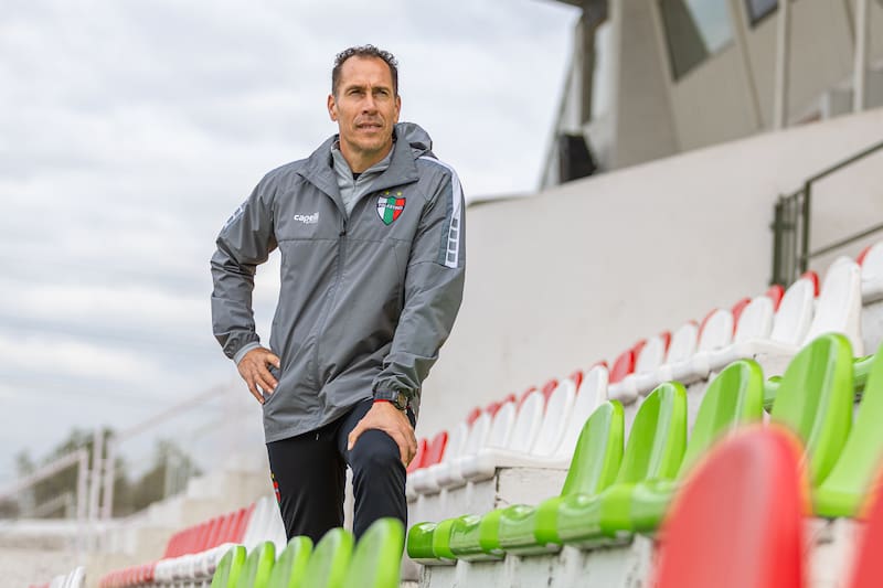 Lucas Bovaglio, director técnico Palestino. Foto: Felipe Escobedo