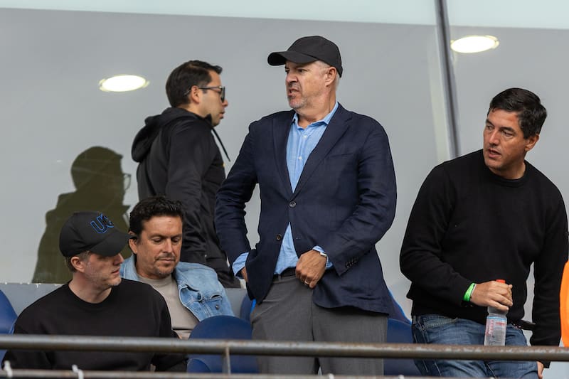 El presidente de Cruzados reaccionó ante las presiones de Conmebol. Foto: Felipe Escobedo / En Cancha