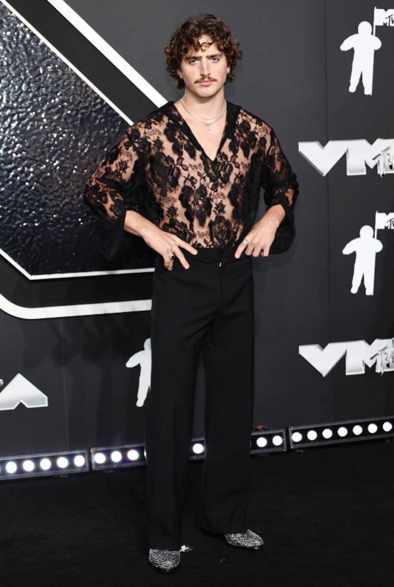 Benson Boone en los VMA's.