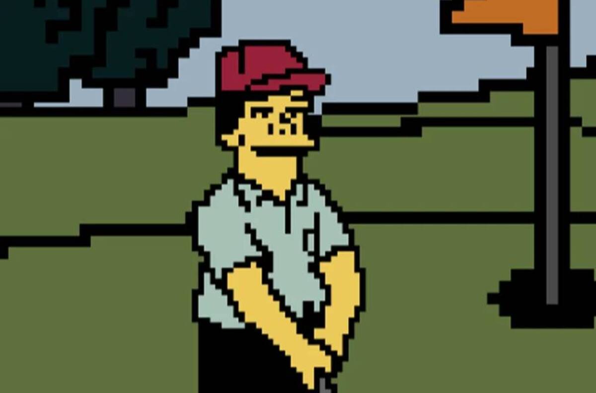 Recrean el "horrible" videojuego de golf aparecido en clásico episodio de Los Simpsons