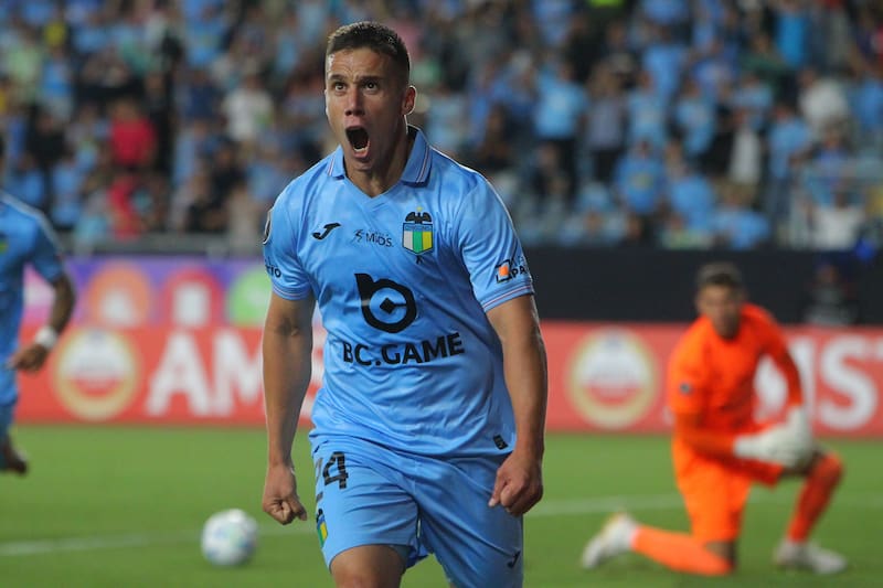 Marcó el gol del triunfo en la ida ante Tolima. Foto: Agencia Aton.