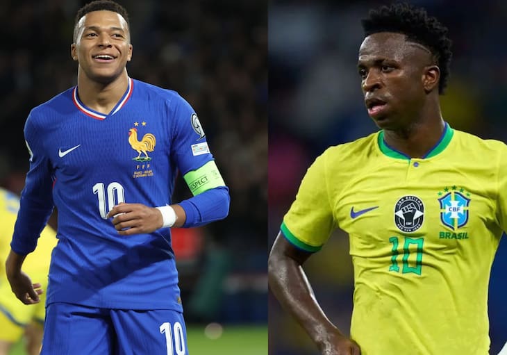 Vinícius contra Mbappé: hora y dónde ver hoy Brasil vs. Francia, el amistoso con sabor a final de Mundial