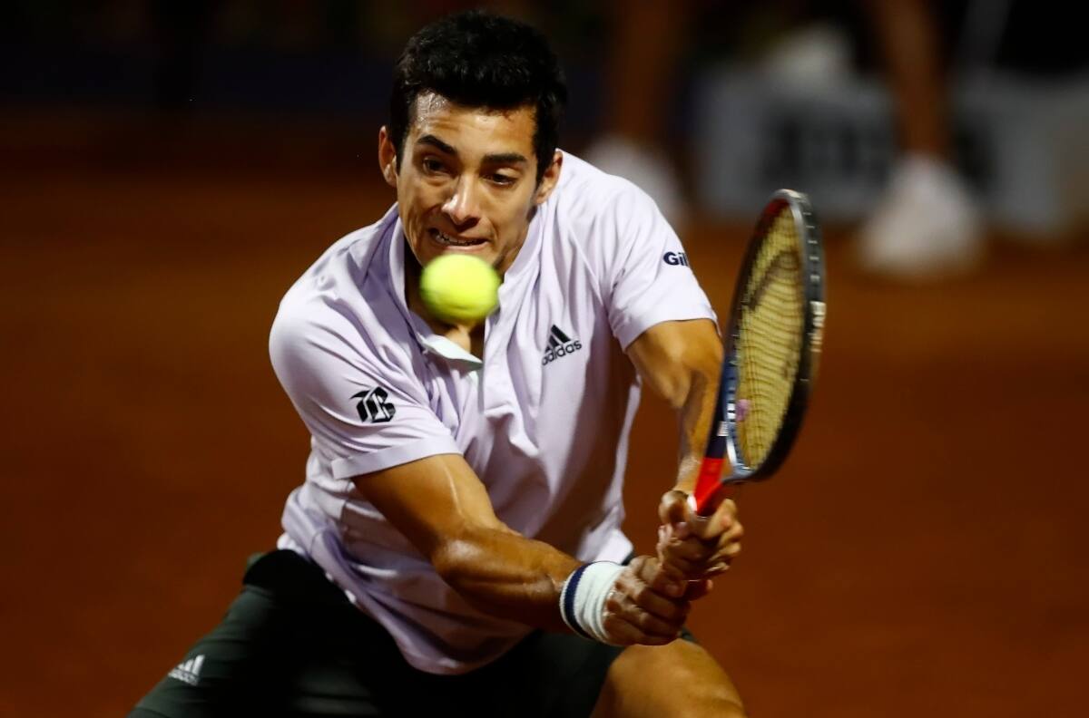 Con Roger Federer a la vista: Cristian Garín tiene rival para su debut en el ATP de Ginebra