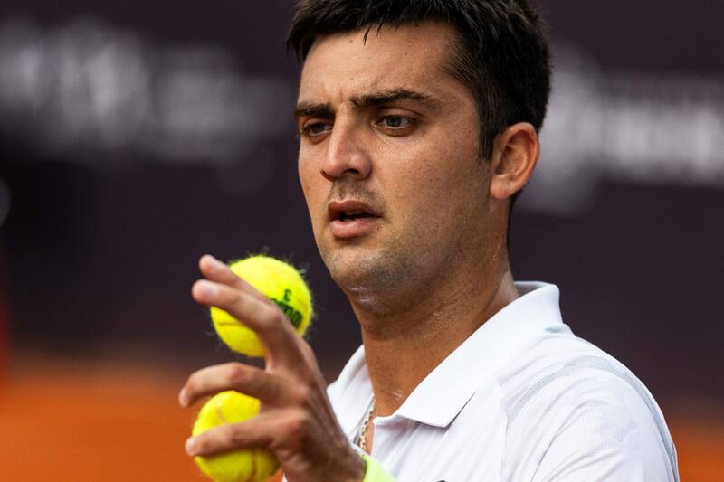 Tomás Barrios en el ATP de Río de Janeiro. Crédito: ATP de Río