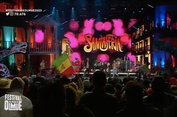 Los memes y reacciones que dejó la presentación de Santaferia en el Festival del Huaso de Olmué 2023