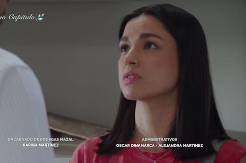 será honesta con Clemente sobre sus sentimientos. Créditos: captura Mega.