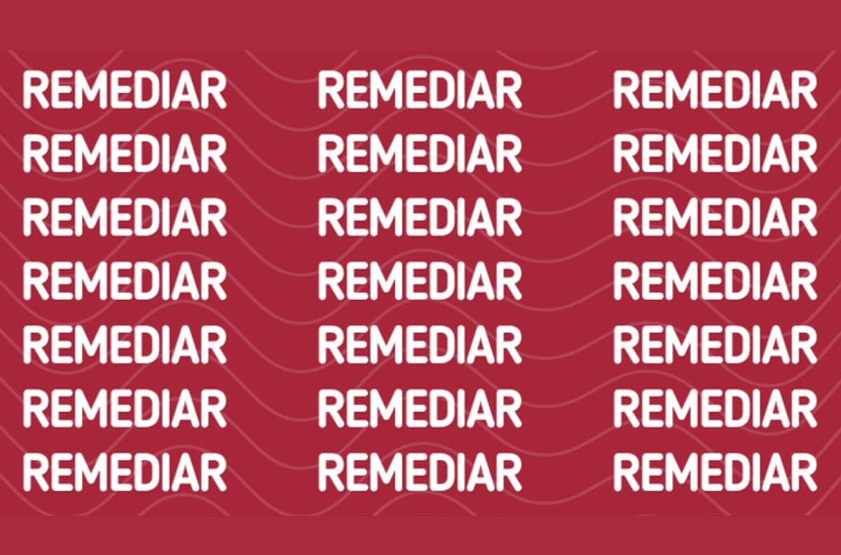 Test Visual: ¿Puedes encontrar la palabra distinta a "REMEDIAR" oculta en la imagen en menos de 15 segundos?