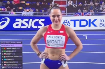 VIDEO | María Ignacia Montt finalizó séptima en el Mundial de Atletismo Indoor