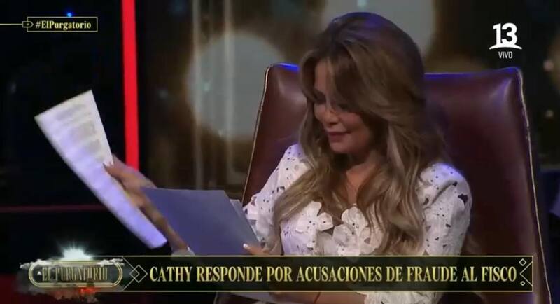 Cathy Barriga en "El Purgatorio"