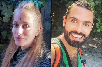 "Break del día": Cata Palacios compartió romántica postal desde la playa junto a Rodolfo Neira