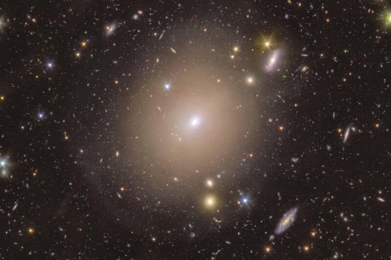 Así se ven los anillos de Einstein.