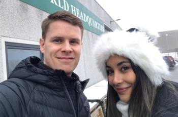 Dejó Chile por amor: Así es la romántica historia de Natalia Rodríguez, "Arenita", y Jens Bach