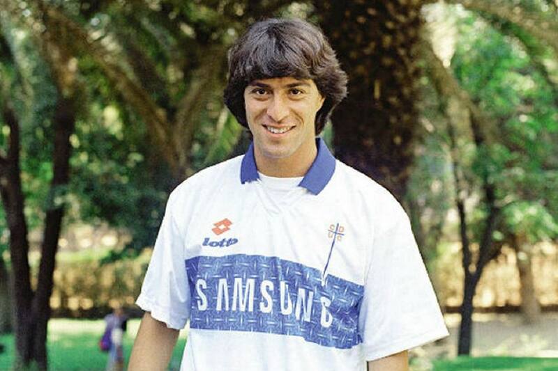 El argentino tuvo un opaco paso por la UC en 1996. Créditos: As
