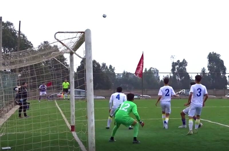 El doblete olímpico de Jairo Ortega para empatar el partido.