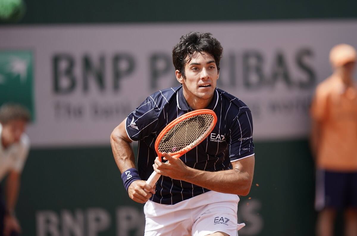 VIDEO| Cristian Garin se prepara para enfrentar a Novak Djokovic entrenando con el número uno del mundo