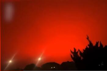 VIDEO | Pánico en China tras cielo rojo intenso: Acá el por qué del fenómeno