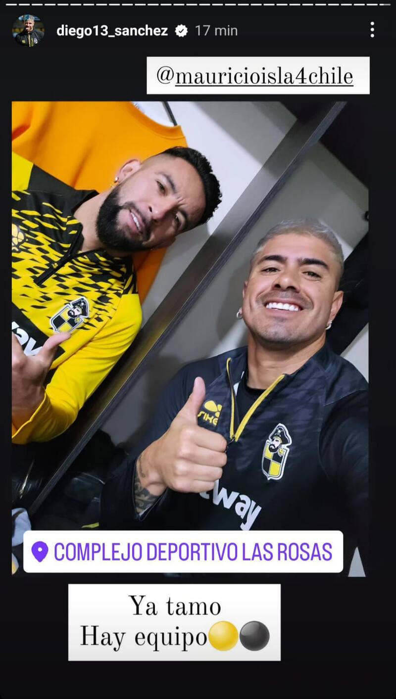 El Huaso sorprendió a todos posando con la indumentaria de Coquimbo Unido.