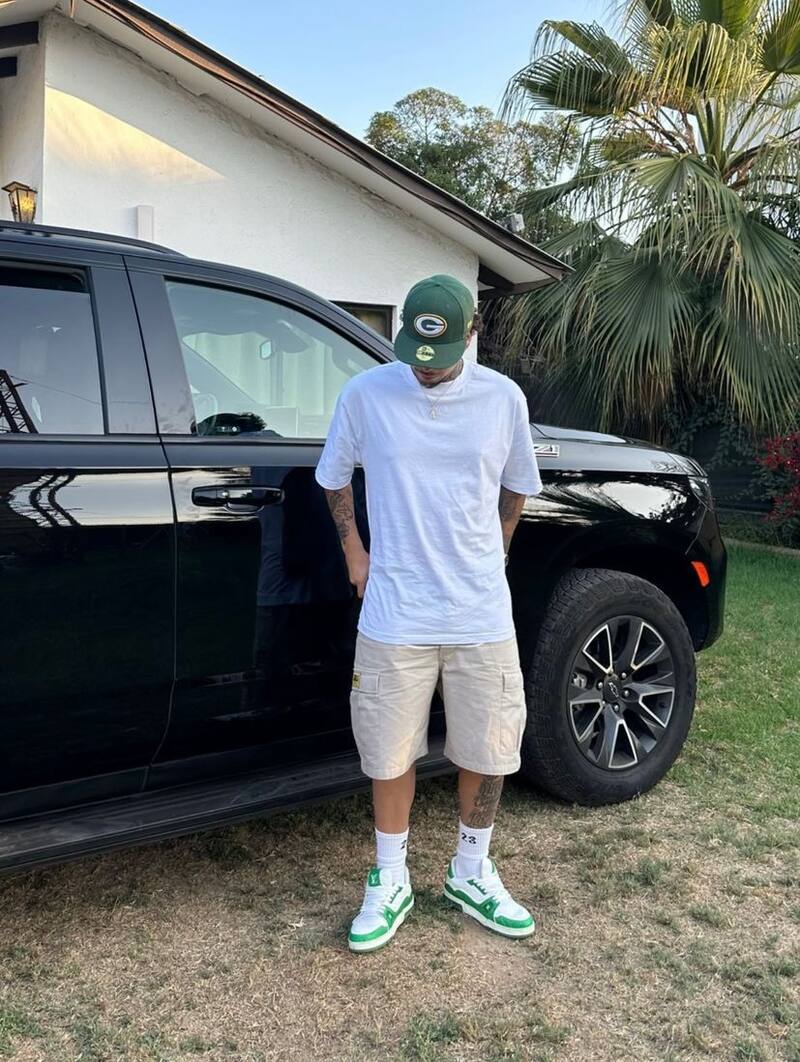 La foto con la que el artista a anunció el lanzamiento de una nueva canción.