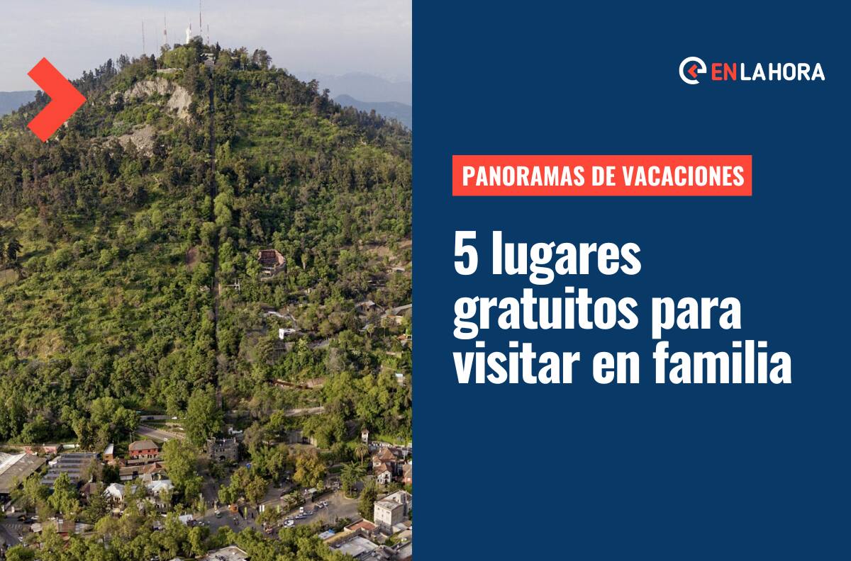 Panoramas de vacaciones: Revisa 5 lugares gratuitos para disfrutar con los niños en la RM