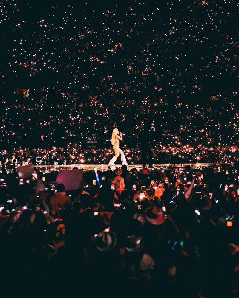 Karol G en el Estadio nacional