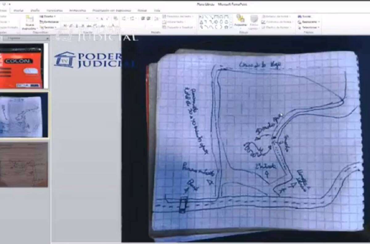 Caso Tomás Bravo: fiscalía reveló plano del supuesto recorrido de Jorge Escobar junto al menor encontrado en la pieza del imputado