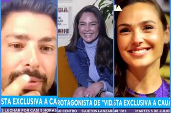 Cauã Reymond puso roja a Ángeles Araya: Le dijo que se parece a Gal Gadot