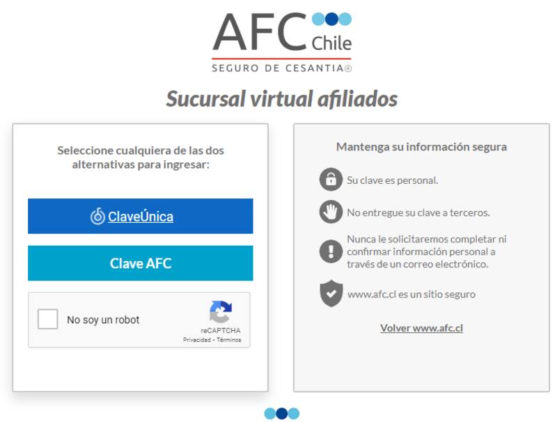Así se ve el sitio donde puedes consultar el saldo acumulado.