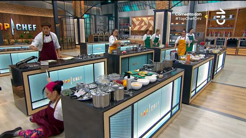 se cayó mientras estaba en competencia.