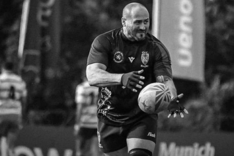 falleció en pleno partido de rugby.