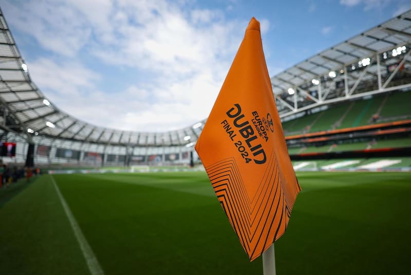 El Estadio Aviva de Dublín recibirá la final de Europa League. EFE