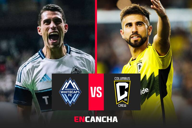 por la MLS. Foto: RRSS Vancouver Whitecaps y Columbus Crew.