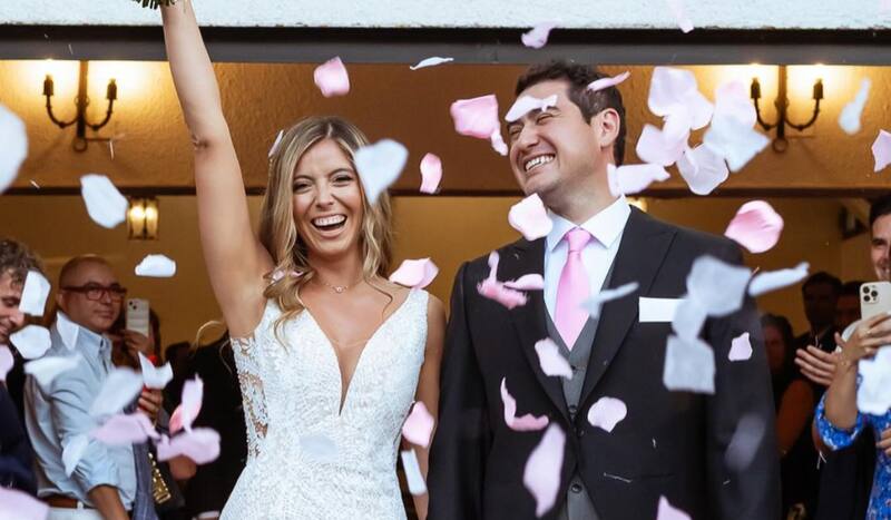 regalará su vestido de novia.